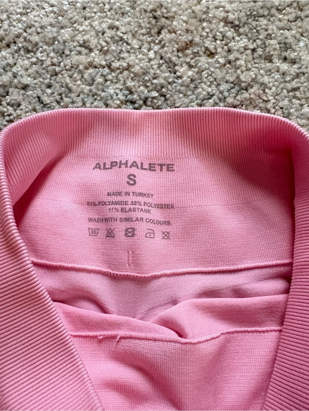 Alphalete Contour Rose Ultra High Rise Shorts - Picture 6 of 6